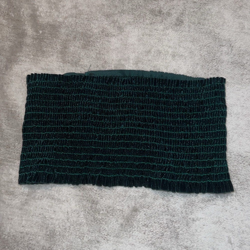 NWOT Evie LF Tie Up Skirt & Velvet Bandeau - Picture 2 of 7